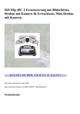 0607 dji flip  rc 2 fernsteuerung mit bildschirm   drohne mit kamera 4k erwachsene  mini drohne mit kame