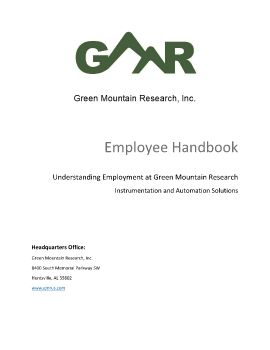 Green Mountain Research Handbook - Test for Security