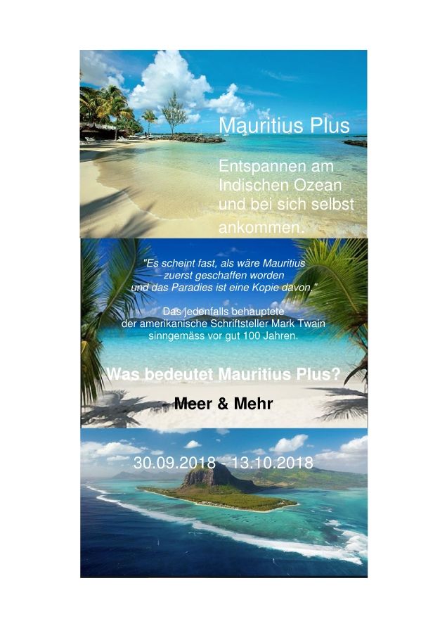 Mauritius Vorlage für FLIP PDF