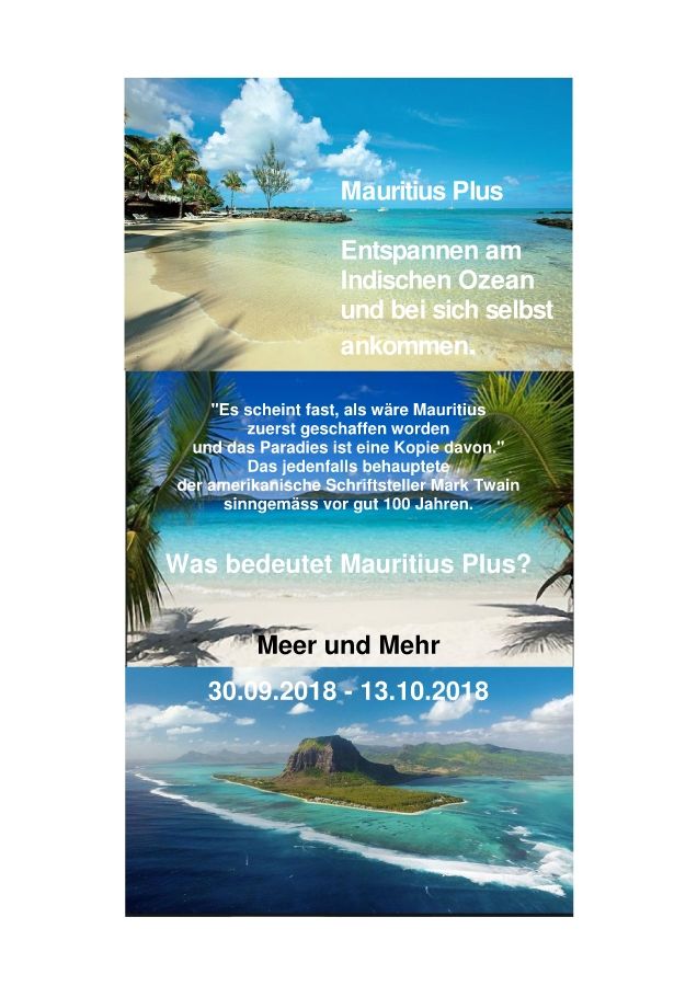 Mauritius Vorlage für FLIP PDF