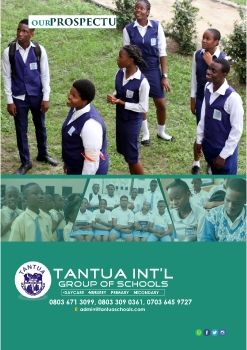 Tantua International Group of Schools Prospectus