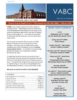 VABC Newsletter 20190401