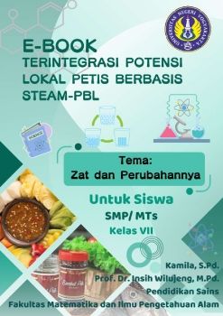 E-book Terintegrasi Potensi Lokal Petis Berbasis STEAM-PBL Materi Zat & Perubahannya