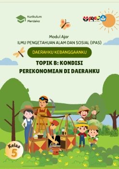 Hijau Ilustrasi Sampul Modul Ajar Pembelajaran Siswa