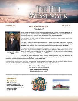 Pleasant Hill News Letter September 2025 - PROOF