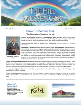 Pleasant Hill News Letter June 2025