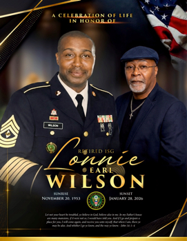 Lonnie E Wilson - Funeral Program
