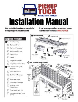 Installation Manual-Pickup Tuck_English_Color