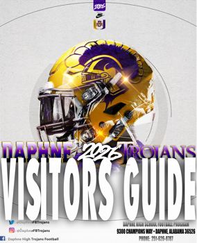 SPRING 2026 Daphne Football WELCOME GUIDE