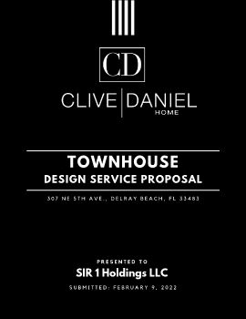 Townhome Development Proposal