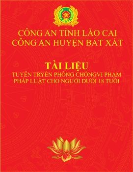 tài liệu tuyên truyền phòng chống Vi phạm pháp luật cho người dưới 18 tuổi