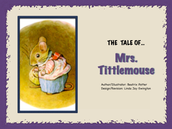 The Tale Of... Mrs. Tittlemouse Animation