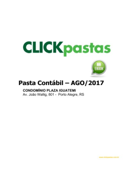 CONDOMINIO_PLAZA IGUATEMI_PASTA CONTABIL_AGOSTO_2017