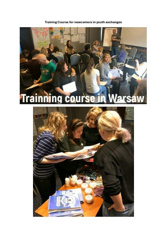training course for newcomers in youth exchanges
