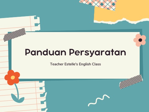 Panduan Persyaratan