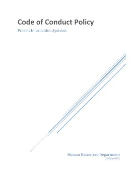 Code of Conduct