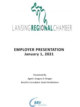 Lansing Regional Chamber of Commerce Booklet