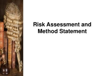 Risk Assessment