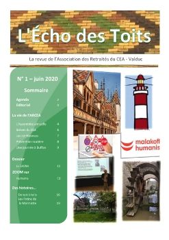 Echo des Toits n°1 - Juin 2020