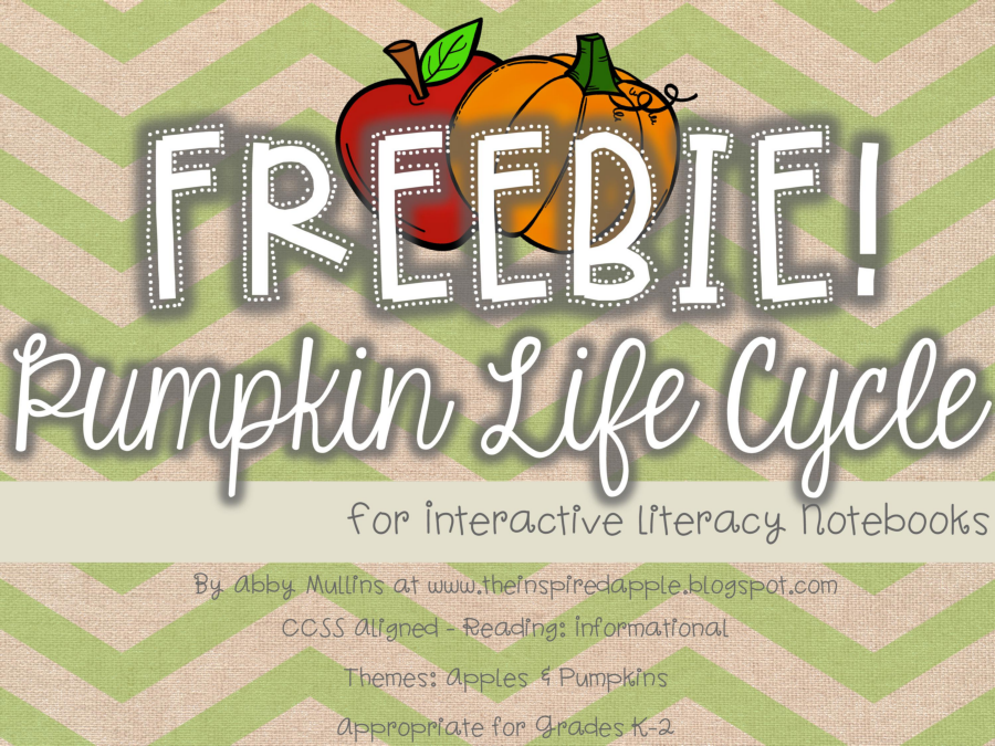 PumpkinLifeCycleFREEBIEforInteractiveNotebooks