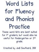 WordListsforFluencyandPhonicsPractice