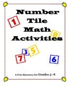 NumberTilesFREEProblemSolvingMathActivitiesforGrades