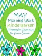 MorningWorkKindergartenMayFREEBIESAMPLE