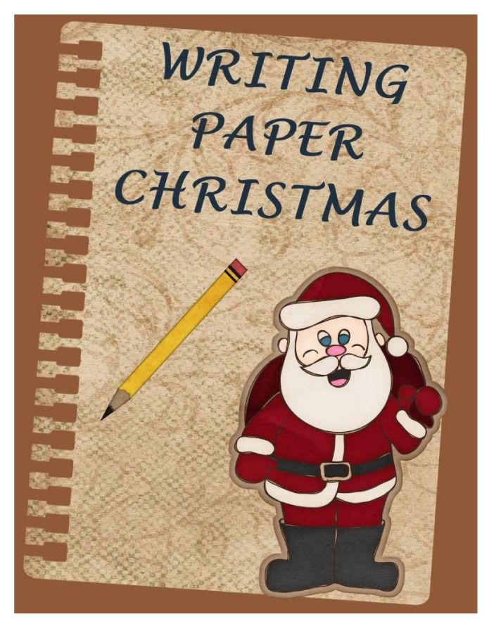 WritingThemedPaperChristmasFREE