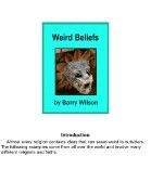 Weird Beliefs