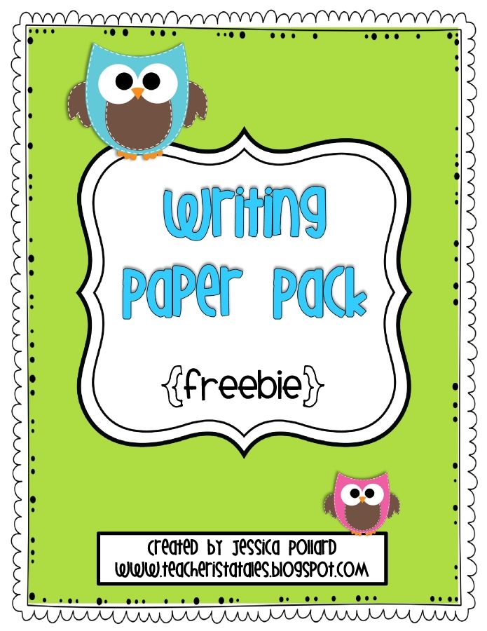 WritingPaperFreebie