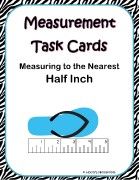 MeasurementTaskCardsMeasuringtotheNearestHalfInch