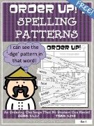 OrderUpSpellingPatternsFree