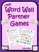 Word Wall Partner Games