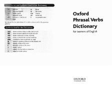 oxford phrasal verbs dictionary for learners of english