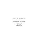 Quantum Mechanics for Undergraduates