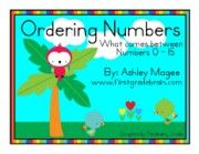 Ordering Numbers What Comes Between 0-15