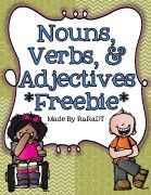 Nouns Verbs Adjectives Freebi