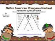 NativeAmericanCompareContrastActivityforGiftedStudentsandEnrichment