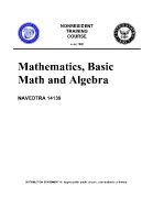 mathematics - basic math and algebra