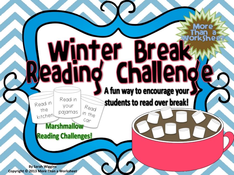 WinterBreakMarshmallowReadingChallenge