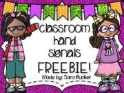 ClassroomHandSignalsFREEBIE