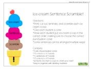 IceCreamConeSentenceScramble