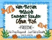 NonFictionEmergentReaderClownFishFREEBIE