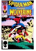 marvel comics - spiderman vs wolverine