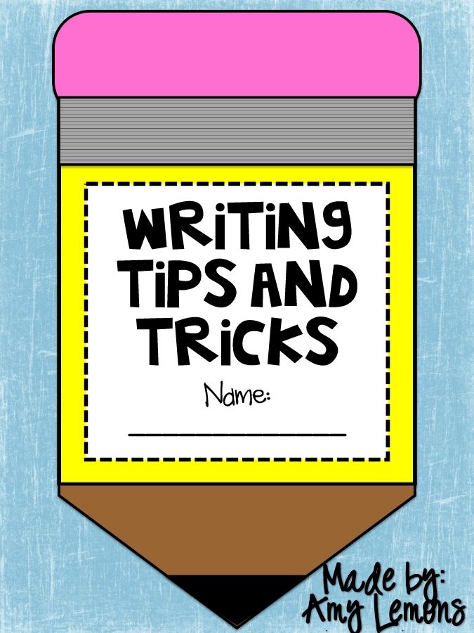 WritingTipsandTricksCraftivity