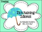 ItsRainingIdiomsAFigurativeLanguageActivity