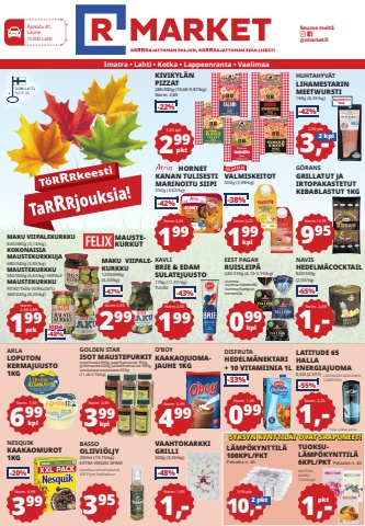 R-Marketin syyskuun tarjouslehti 2025