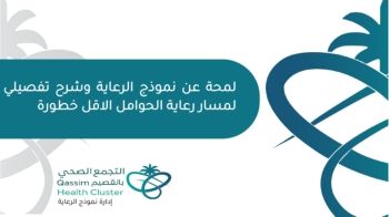 الحقيبة التدريبية لنموذج الرعاية ومسار الحوامل