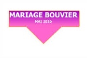 MARIAGE BOUVIER