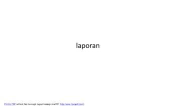 laporan test